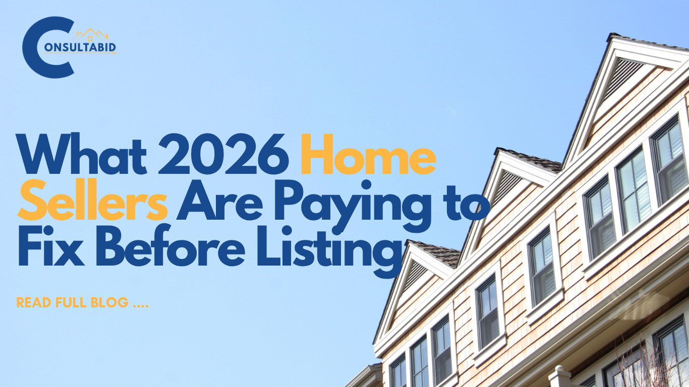 What 2026 Home Sellers Are Paying to Fix Before Listing