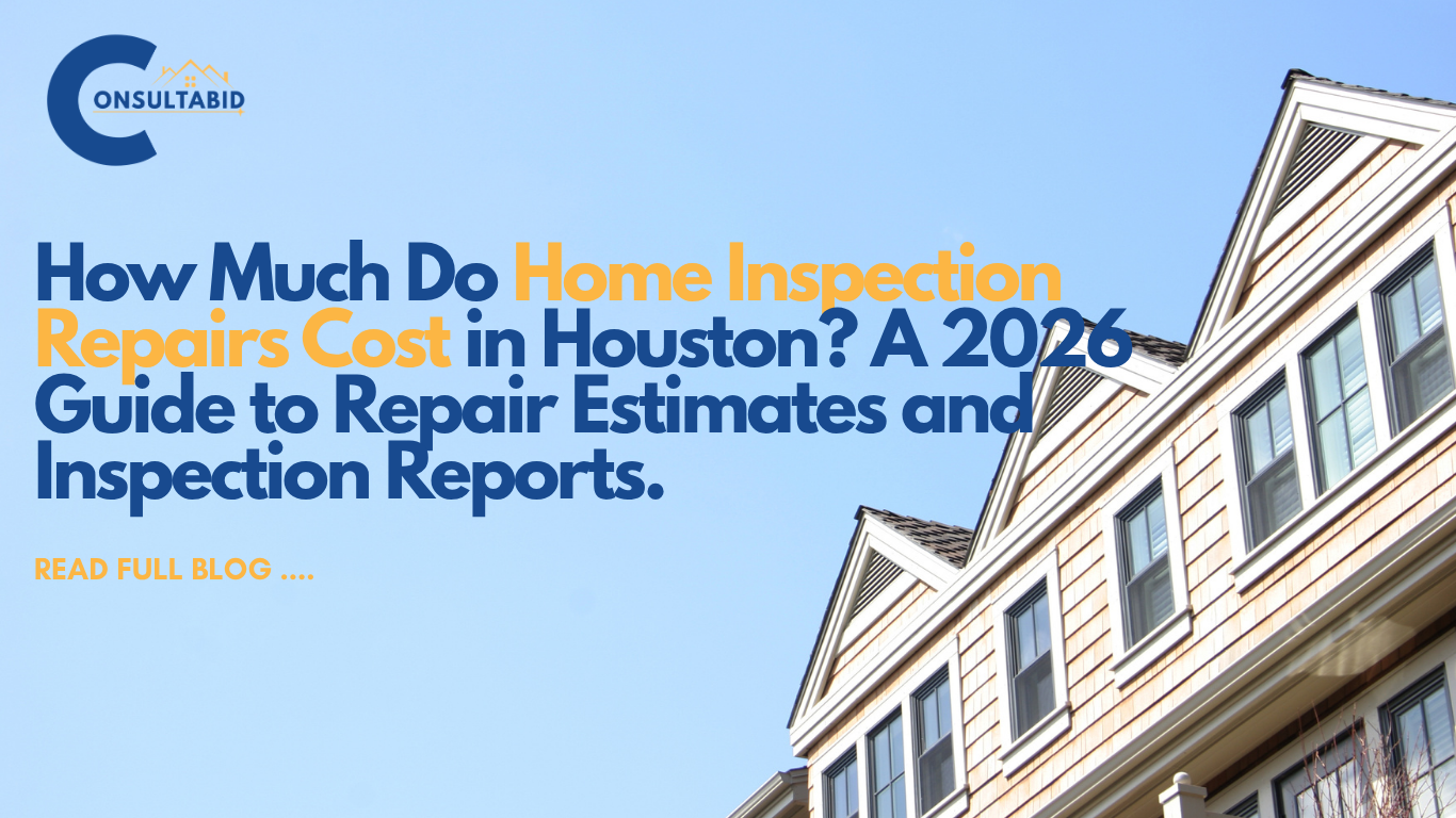 How Much Do Home Inspection Repairs Cost in Houston? A 2026 Guide to Repair Estimates and Inspection Reports